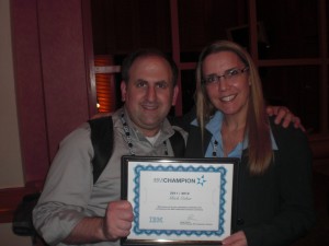 Joyce Davis and Mitch Cohen at Lotusphere 2012